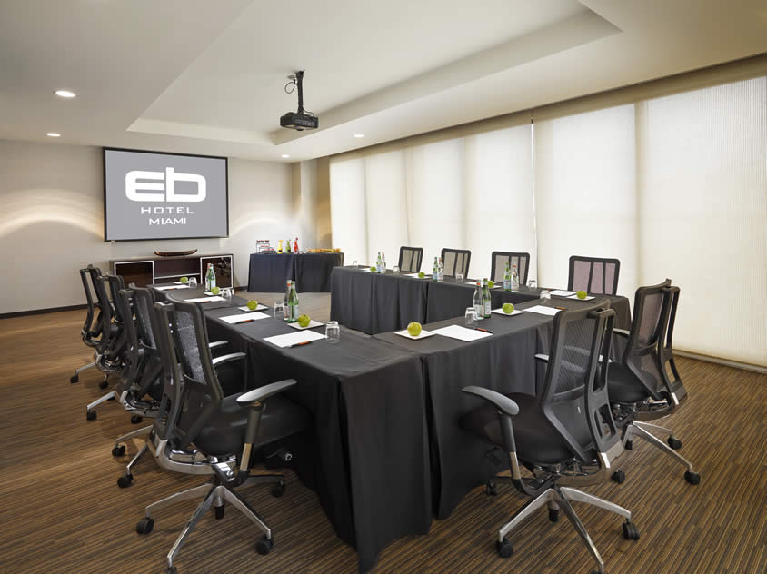Conference Room B at EB Hotel Miami