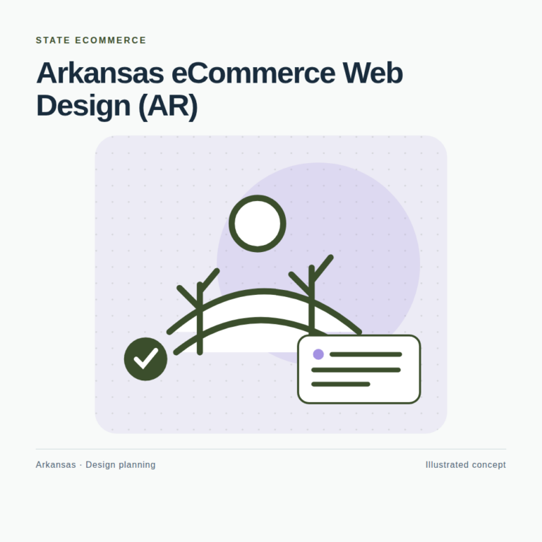 Original Arkansas website planning illustration