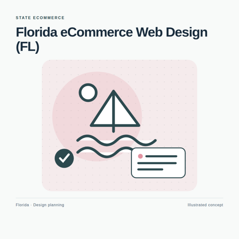 Original Florida website planning illustration