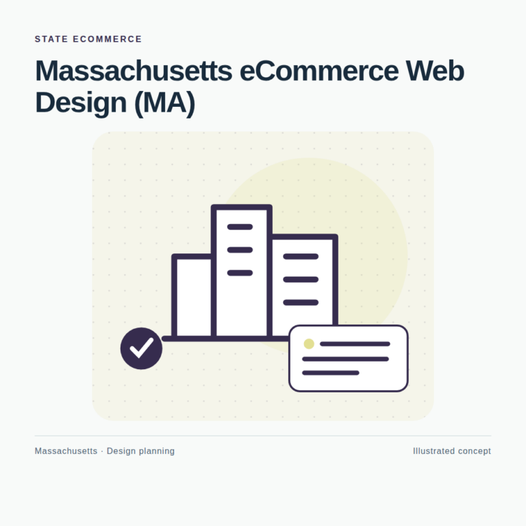 Original Massachusetts website planning illustration
