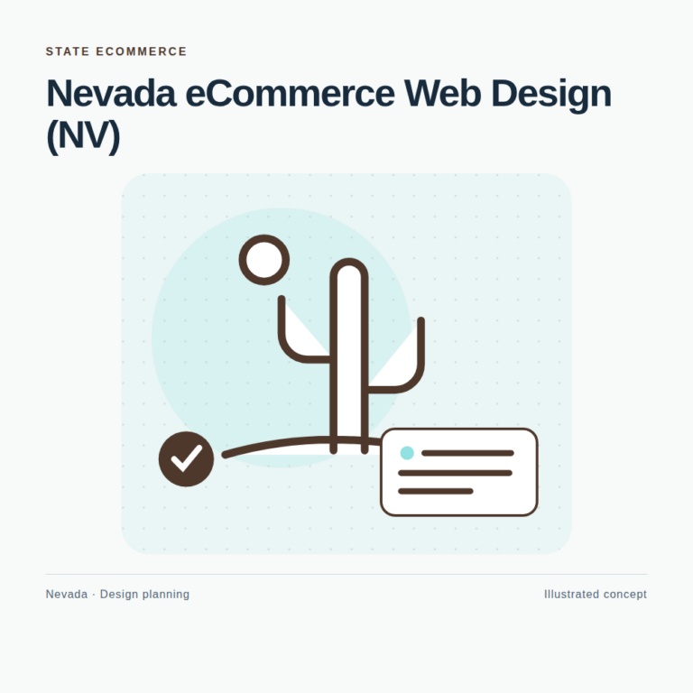 Original Nevada website planning illustration