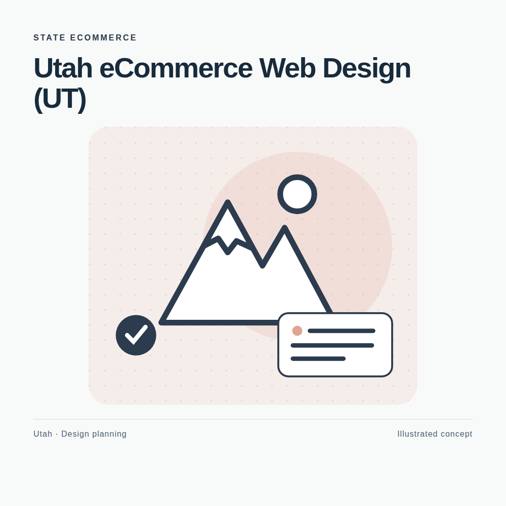 Original Utah website planning illustration