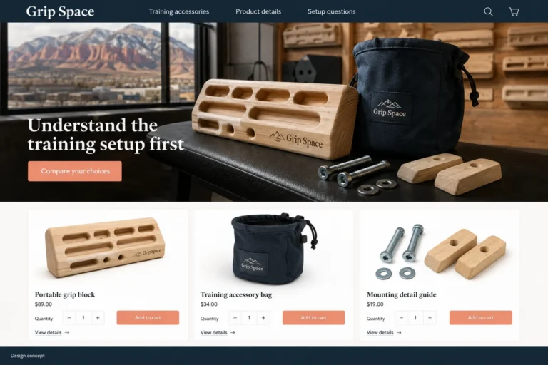 Illustrative Utah eCommerce Web Design (UT) concept