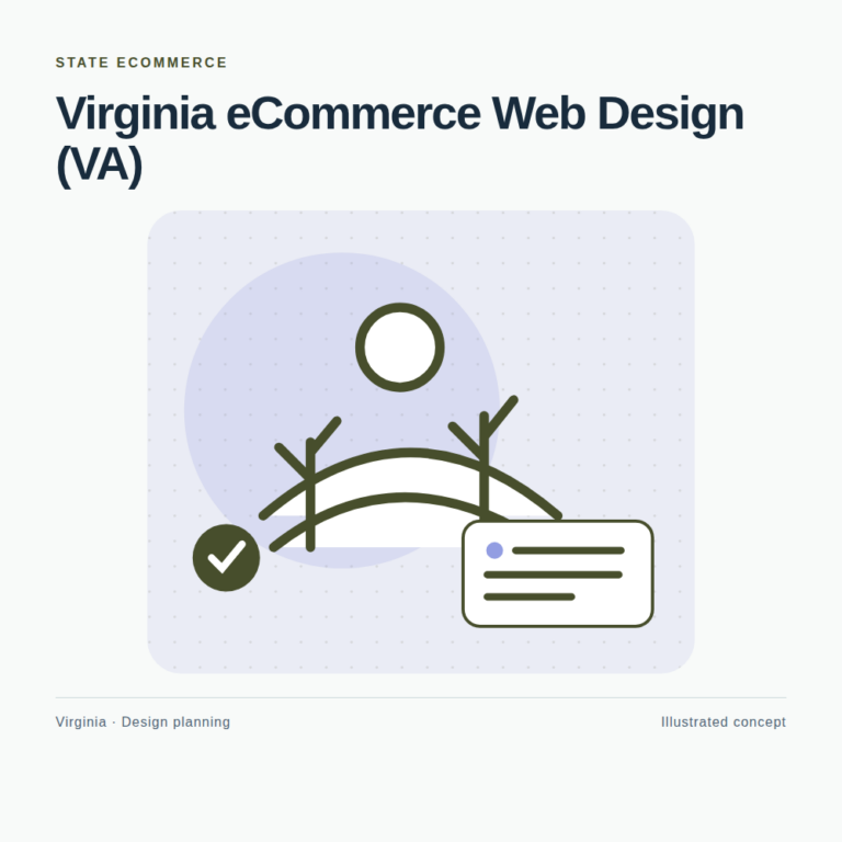 Original Virginia website planning illustration