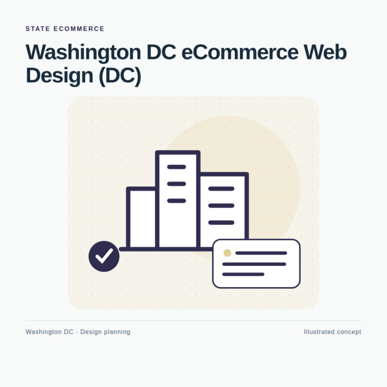 Original Washington DC website planning illustration