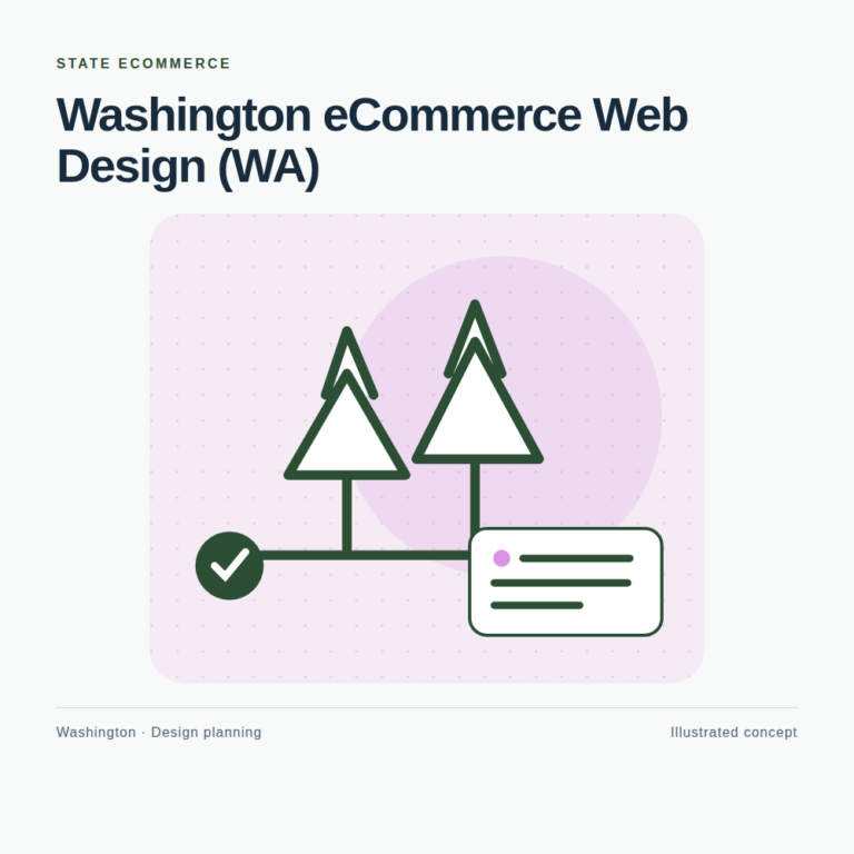 Original Washington website planning illustration